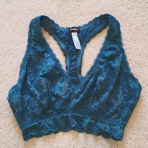 Never Say Never Curvy Racie Racerback Bralette M